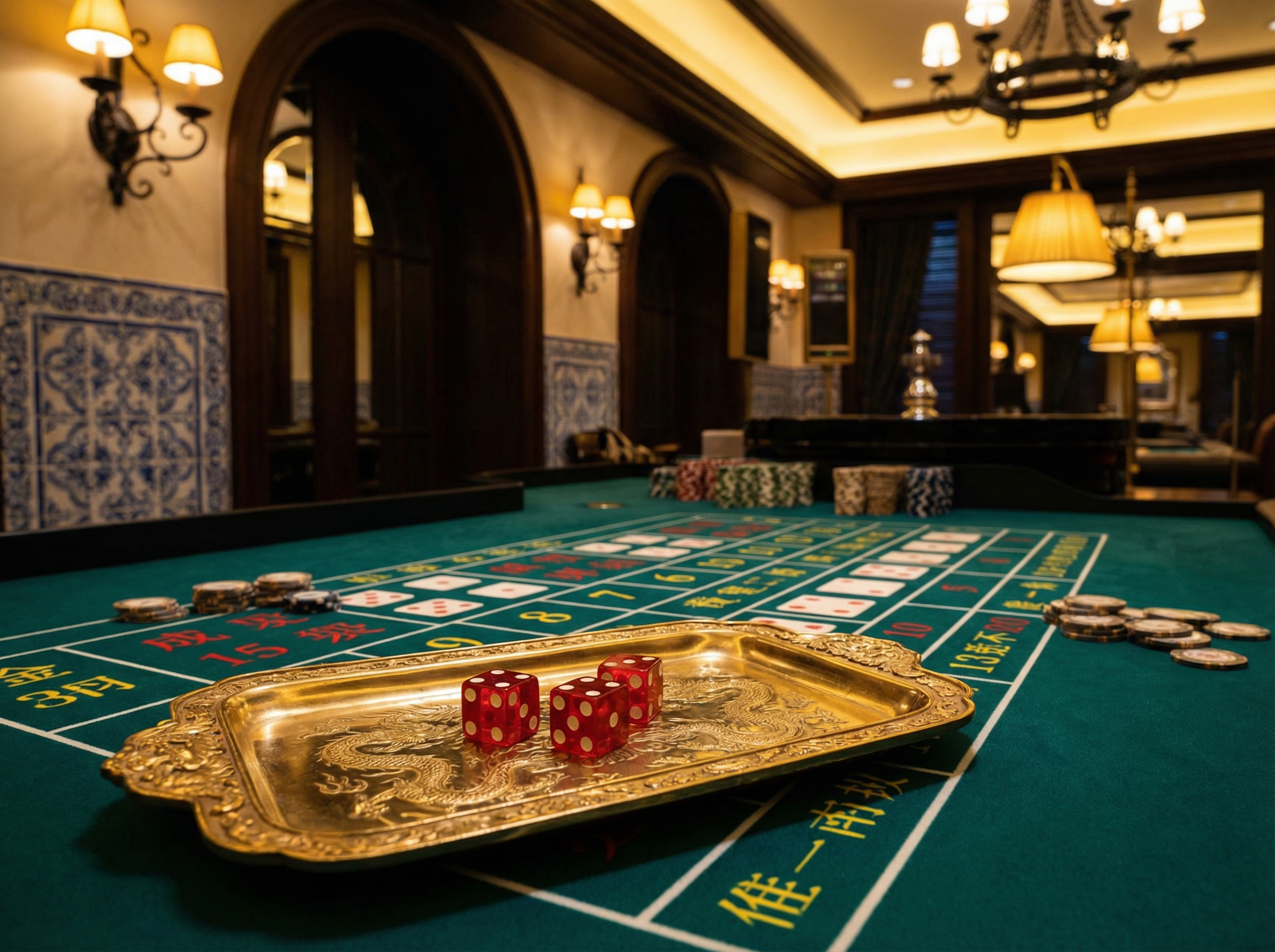 澳门百家乐 - 骰宝游戏桌